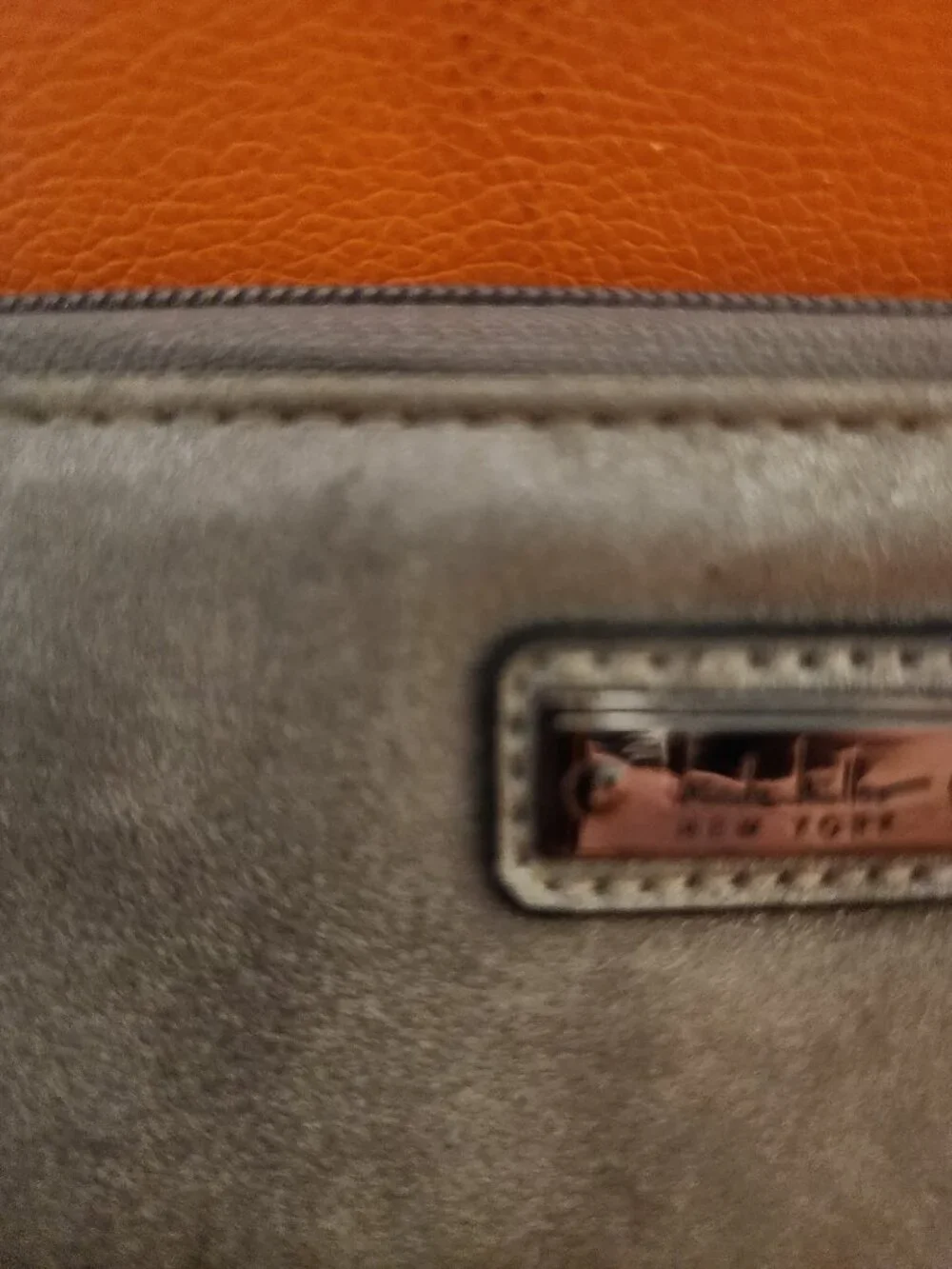 NICOLE MILLER NEW YORK ZIP AROUND WALLET - WILL FIT A 7